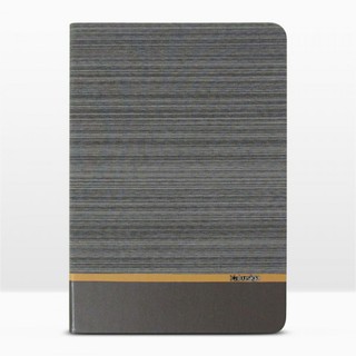 Bao da  iPad PRO 9.7inch va ipaid 2,3,4 vân vải hiệu Kaku Brown Series (Xám)