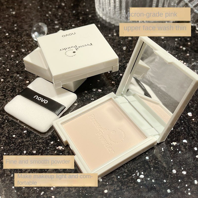 Phấn Phủ Nén Kiềm Dầu Lâu Trôi NOVO Feathery Silk In Mist 5545