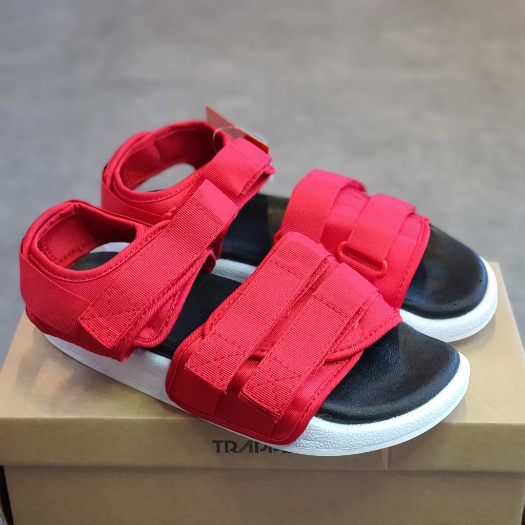 Sandal Vento nữ màu đỏ SD-1019 Red - sandal quai ngang