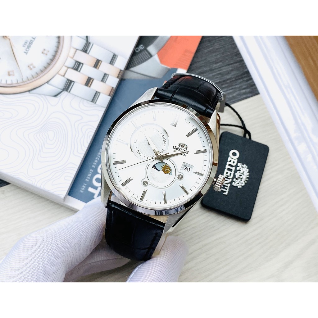 Đồng hồ nam Orient automatic RA-AK0310S00C dây da kính saphire