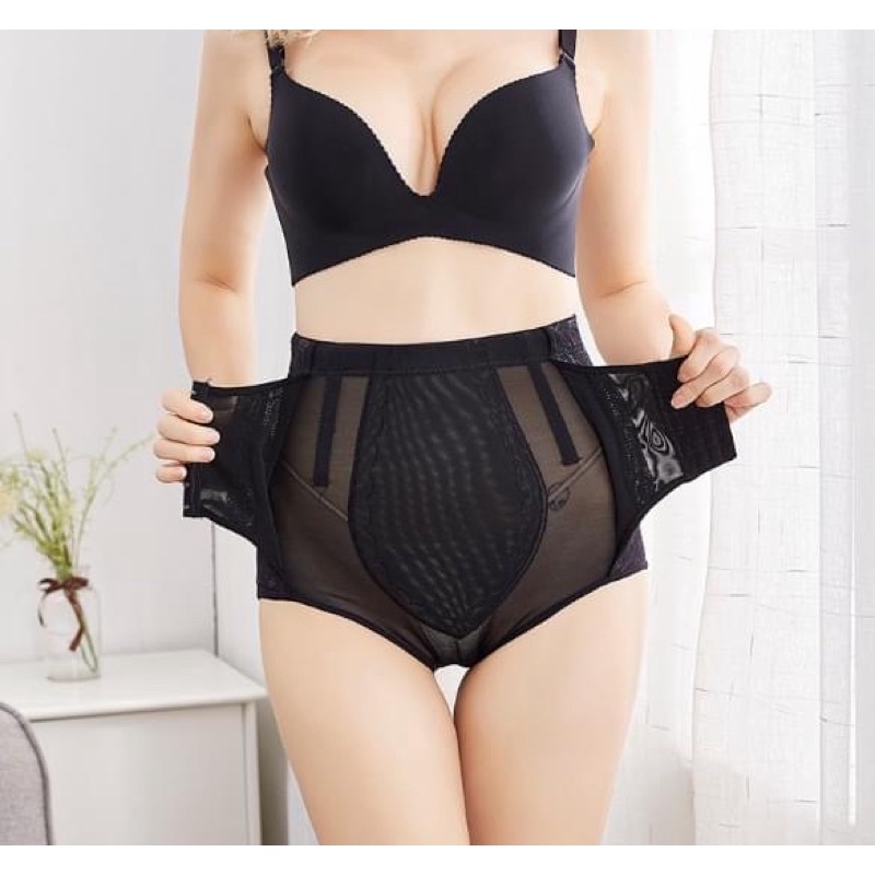 Quần gen Bụng cài Nâng Mông , Gen nịt bụng Lưới Rất thoáng