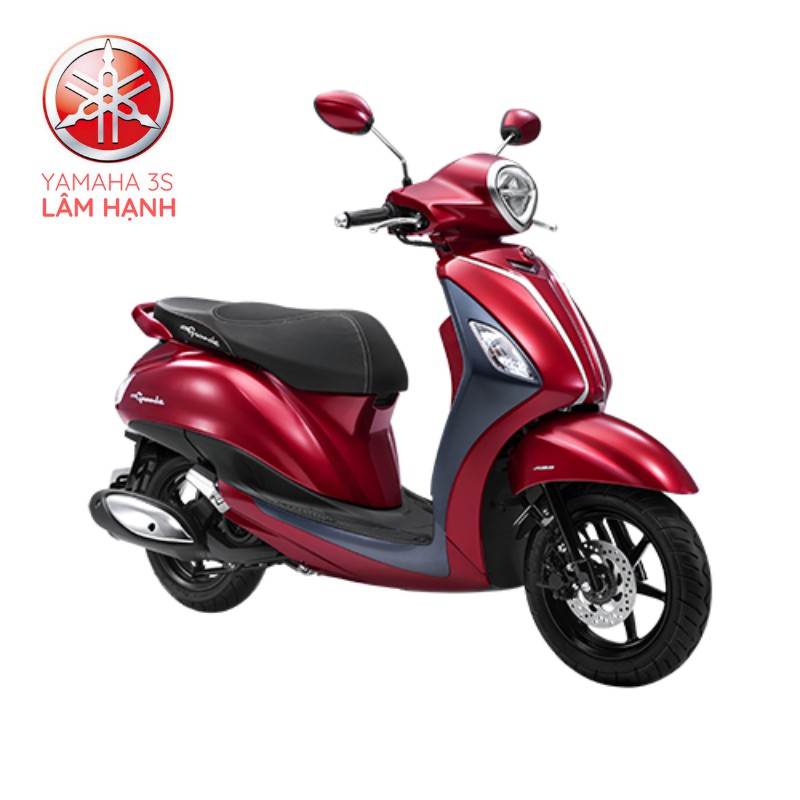 Xe Yamaha Grande Hybrid Premium Đặc Biệt 2021 (Đỏ Xám)