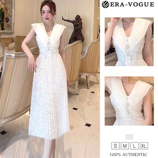 EraVogue🌷 Đầm Dự Tiệc Màu Trắng Quyến Rũ Thời Trang Phong Cách Hàn Quốc Cho Nữ váy dạ hội Y9962