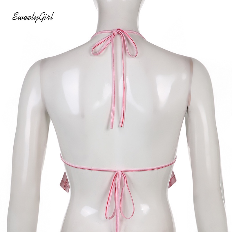 Áo Hai Dây Cổ Chữ V Hở Lưng Màu Trơn Thời Trang Quyến Rũ Dành Cho Nữ 2022