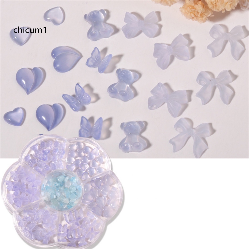 Phụ Kiện Trang Trí Móng Tay Nghệ Thuật Bằng Nhựa Resin Quyến Rũ Cho Nữ