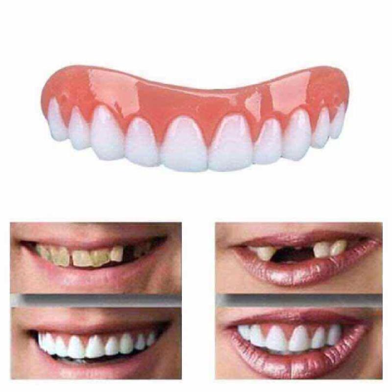 Răng giả hóa trang hình hàm răng màu trắng