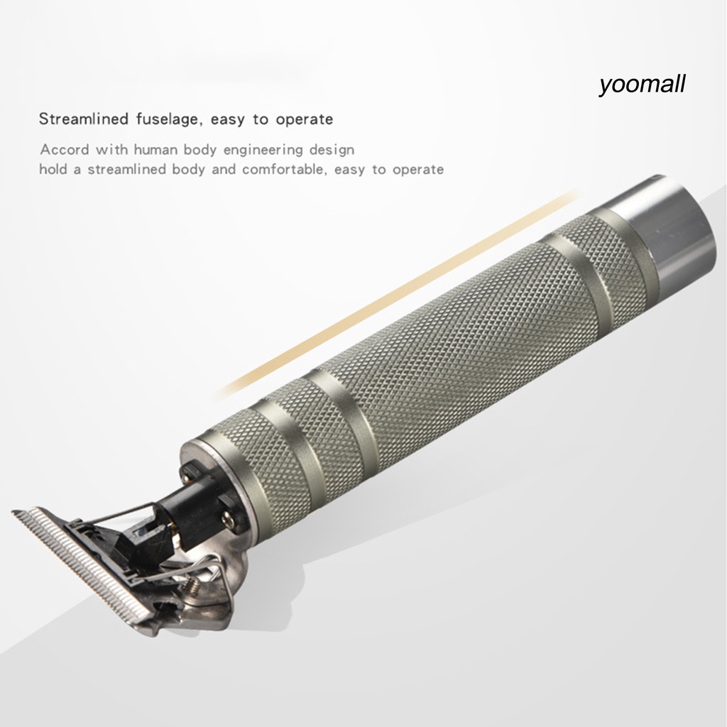 [Hàng mới về] Bộ Tông Đơ Cắt Tóc Không Dây T9 Có Thể Sạc Lại Tiện Dụng Kèm Phụ Kiện