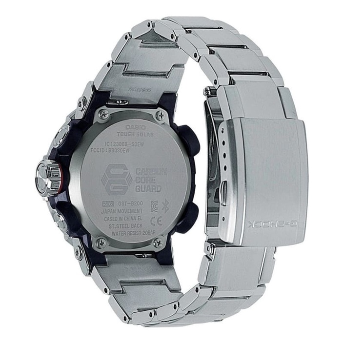Đồng Hồ Casio Nam Dây Kim Loại Chính Hãng GSHOCK GST-B200D-1A