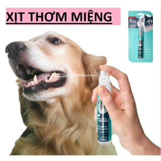 Xịt thơm miệng chó mèo Fresh Friend 14ml