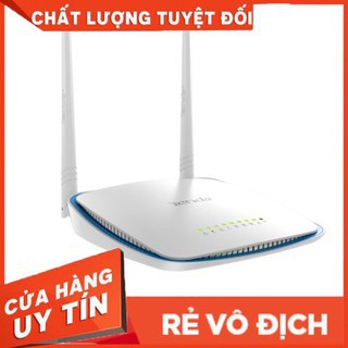 (SỈ LẺ GIÁ RẺ) BỘ PHÁT WIFI TENDA FH-305 2 RÂU TỐC ĐỘ 300MB - KÍCH SÓNG REPEATER XUYÊN TƯỜNG CỰC MẠNH