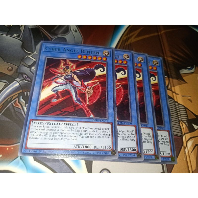 Tên thẻ bài yugioh:Cyber Angel Benten - GEIM-EN040 - Rare 1st Edition
