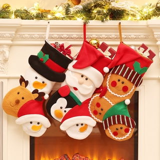 Giáng sinh thả hàng trang trí cây thông Noel Christmas Stocking Christmas Tree Decor