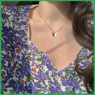 Dây chuyền nữ bươm bướm - Vòng cổ nữ bươm bướm LEI223 - Bạc Sterling chống gỉ hot trend 2021