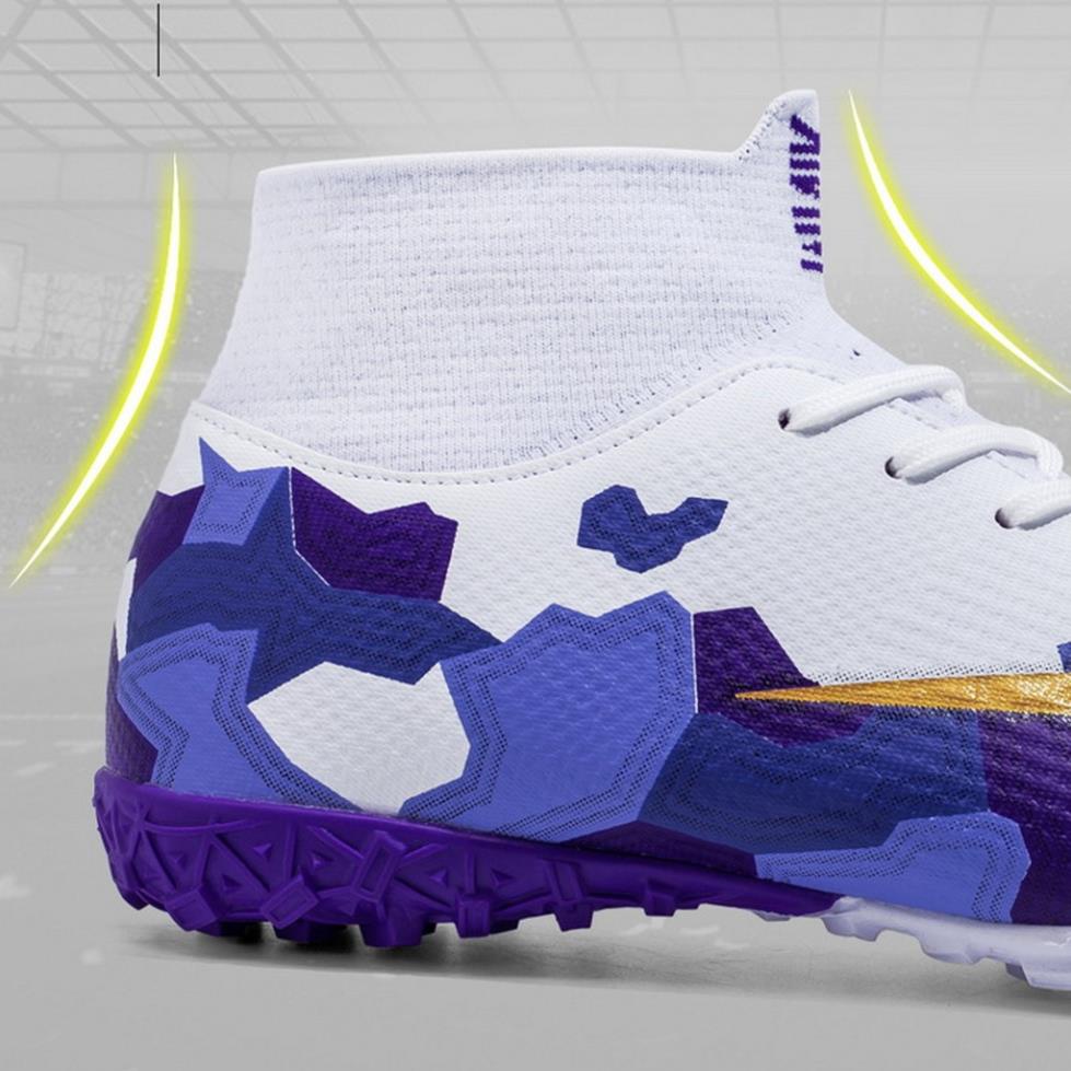 Giày Đá Bóng Cổ Cao Superfly 7 Elite Mbappe V2 đế TF và FG Full Box Đủ Màu I