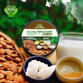 Kem Body Hạnh Nhân Dưỡng Trắng Hiệu Quả Từ Thiên Nhiên Mẹ ken 200ml