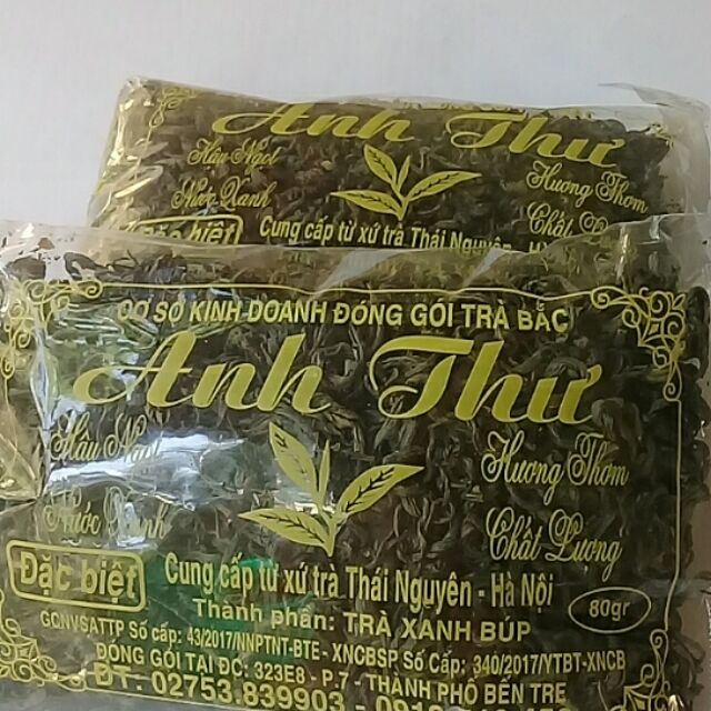 1 gói trà bắc Anh Thư 80gr