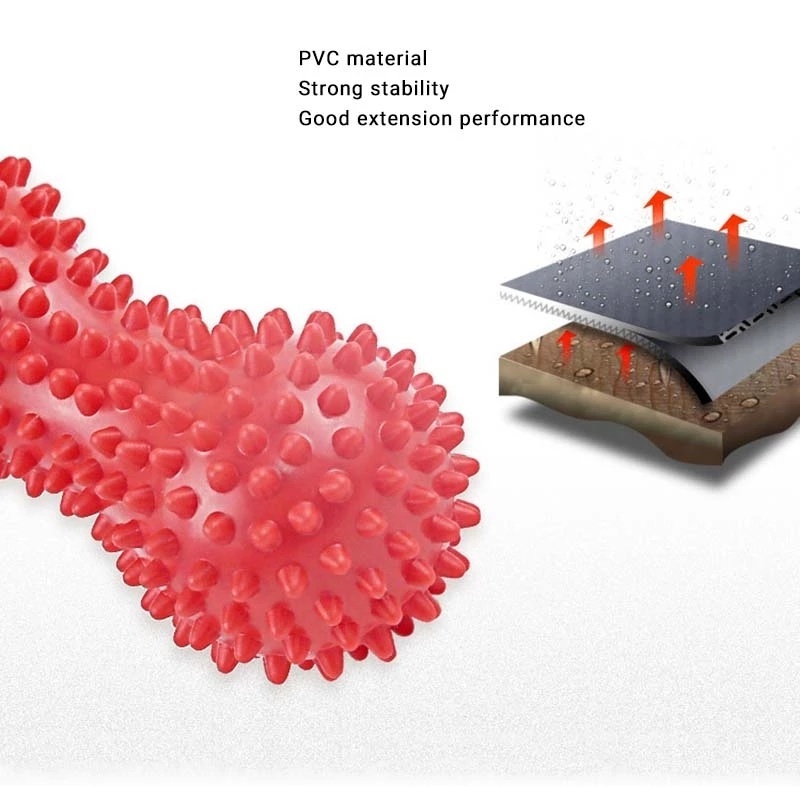 Bóng gai mát xa tập yoga hình đậu phộng cho nam và nữ