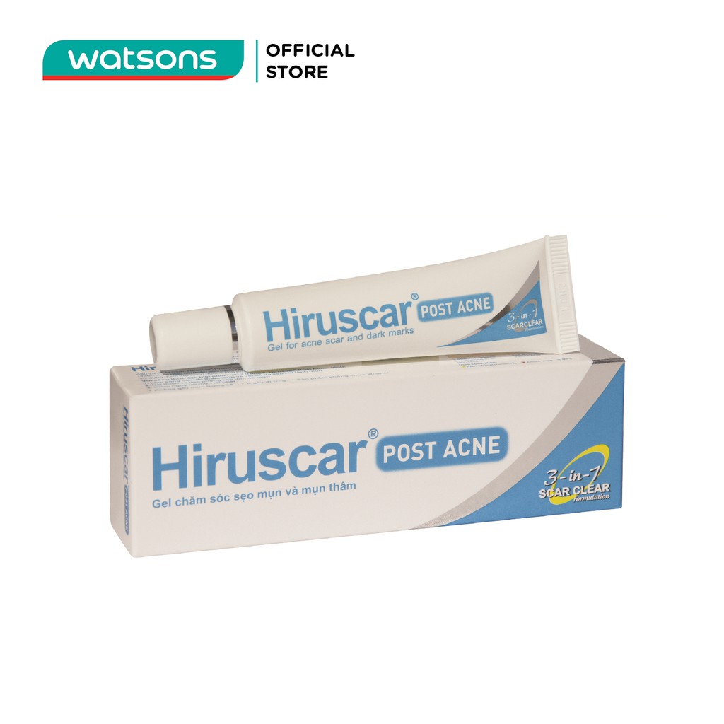 Gel Mờ Thâm Và Sẹo Mụn Hiruscar Post Acne 10g