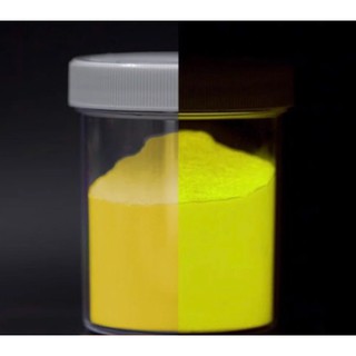Bột Dạ Quang Màu Vàng 50g - Trường Thịnh Epoxy