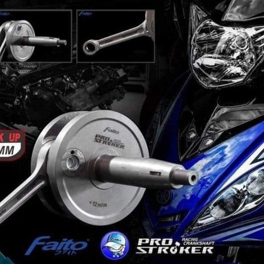 dên trục khuỷu Faito cho động cơ xe Exciter 2010, 135 5 số bao mạnh bền