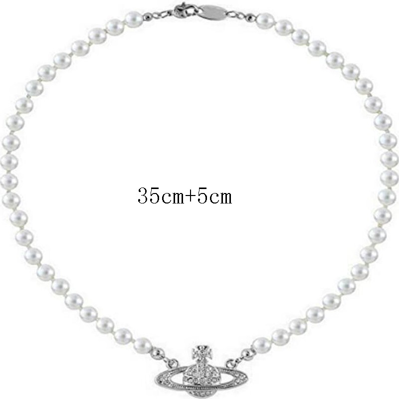 Vòng Cổ Hợp Kim Đính Đá Hình Sao Thổ Độc Đáo