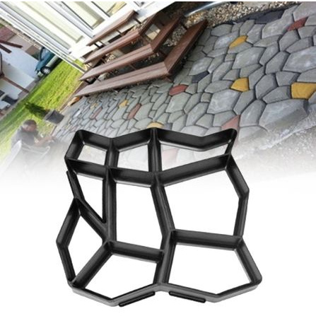 Khuôn Nhựa Đúc Bê TôngTrang Trí Sân Vườn Model A Đường Kính 36cm