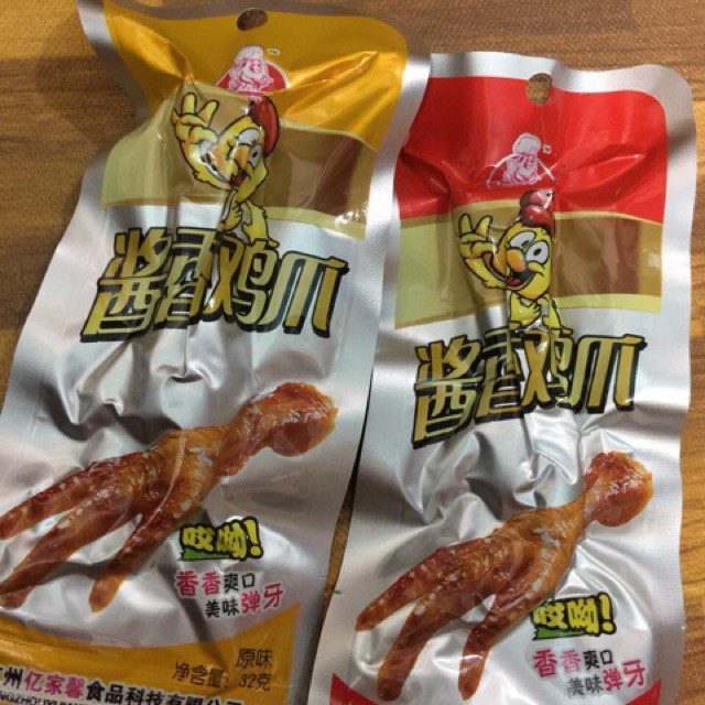 Chân gà xì dầu cay Tứ Xuyên 32g