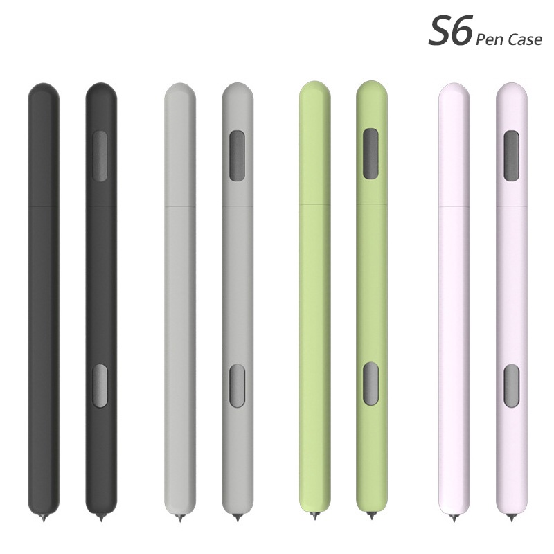 Vỏ bọc bảo vệ bút cảm ứng HdoorLink bằng silicone đơn giản dễ thương cho Samsung Galaxy Tab S6 S7 Lite
