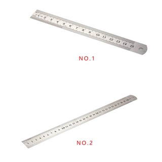 Thước Đo Kim Loại Dài 15cm / 30cm [ff86]