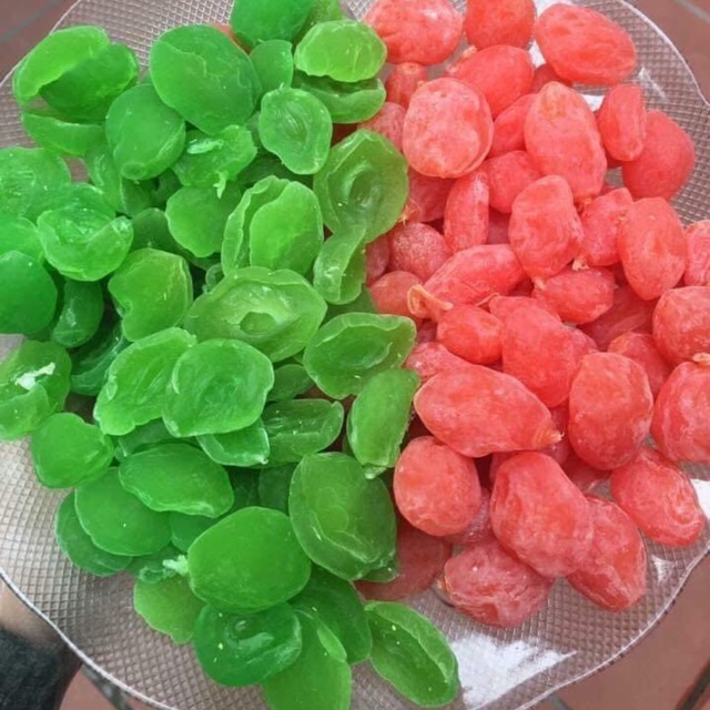 500GR MỨT MIX Ô MAI XÍ MUỘI VÀNG XANH ĐỎ ĐẶC SẢN ĐÀ LẠT KHÔNG HẠT