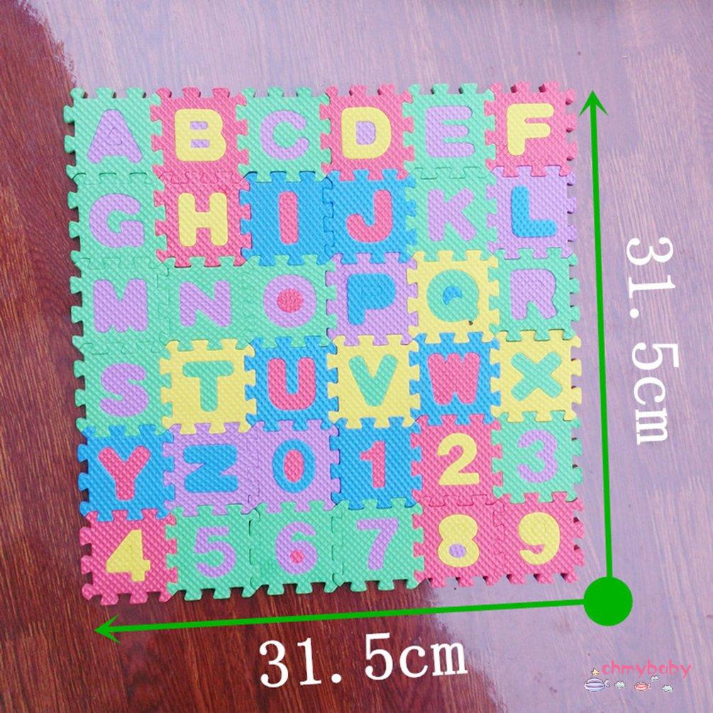 【OMB】 Baby EVA Foam Puzzle Play Mat Rug Carpet Interlocking Exercise Floor Mat