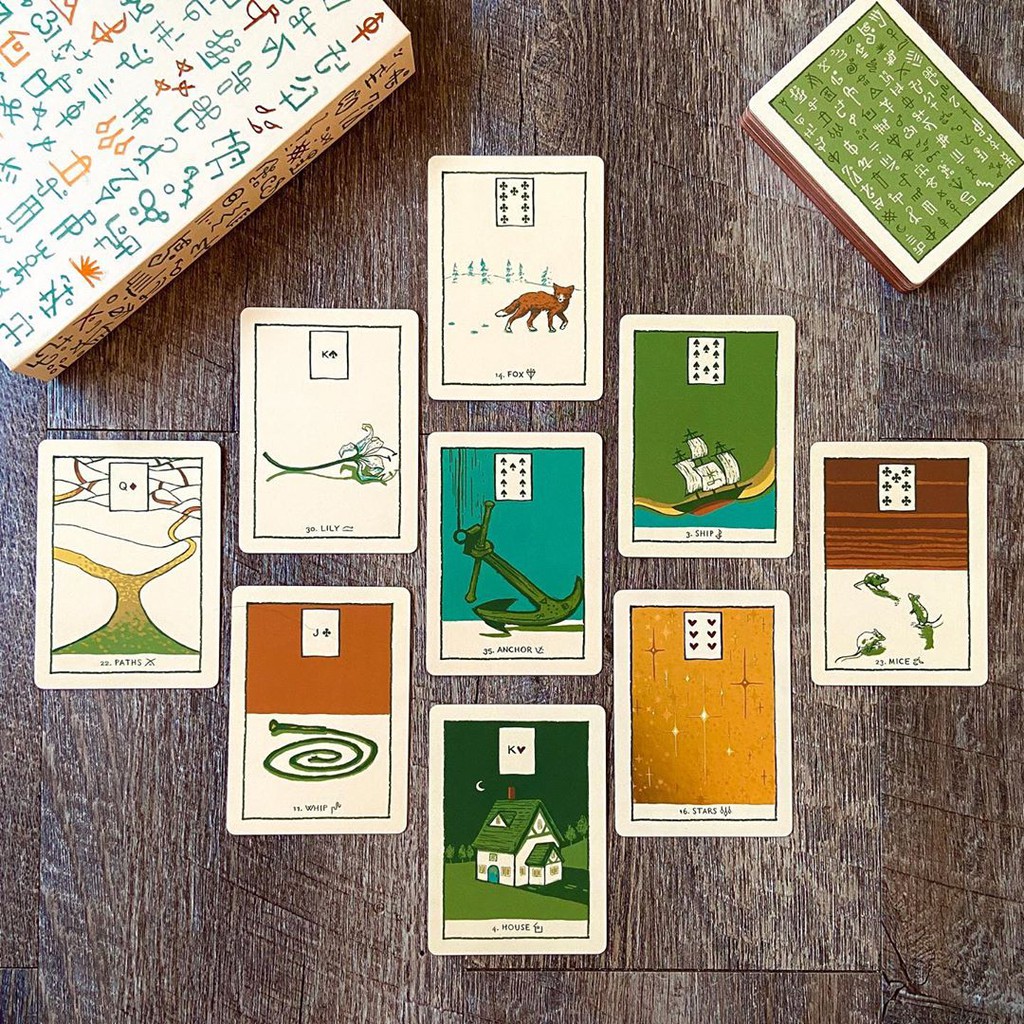Bài Green Glyphs Lenormand
