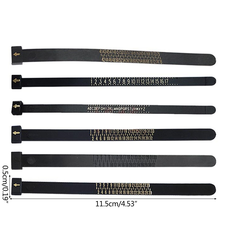 Dụng Cụ Đo Kích Thước Ngón Tay Độ Phủ Cao Dùng Để Đo Kích Thước Nhẫn