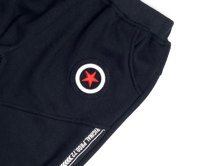 Quần nỉ lót lông dáng thể thao cho bé trai 22-24kg