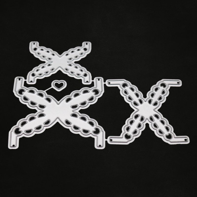 Khuôn Cắt Giấy Thép Carbon Trang Trí Hình Nơ Xinh Xắn