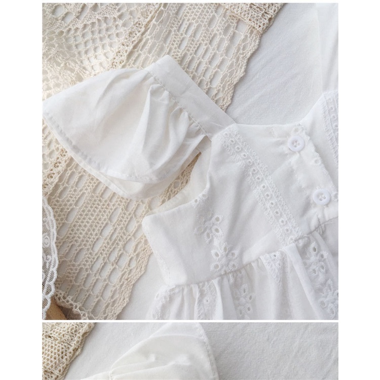 Áo Hai Dây Chất Liệu Cotton Cho Bé