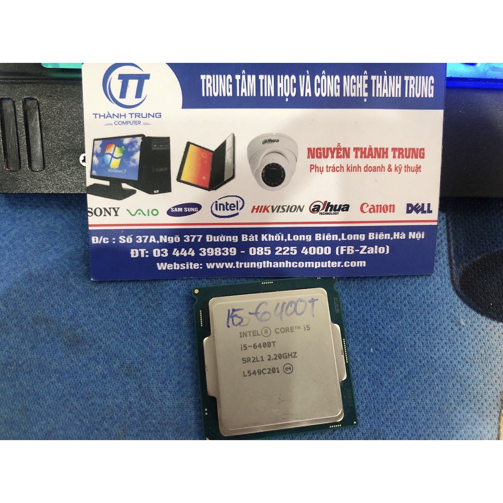 CPU - Bộ vi xử lý Socket 1151V1 Core i3 6100T, i5 6400T, i5 6500T, i7 6700T,...Tặng keo tản nhiệt !