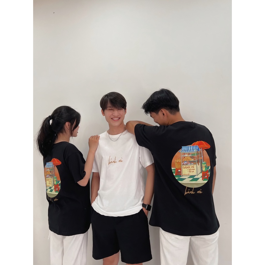 Áo thun cotton "BÁNH MÌ"