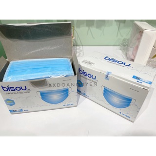 Khẩu trang Bisou hộp 50 cái