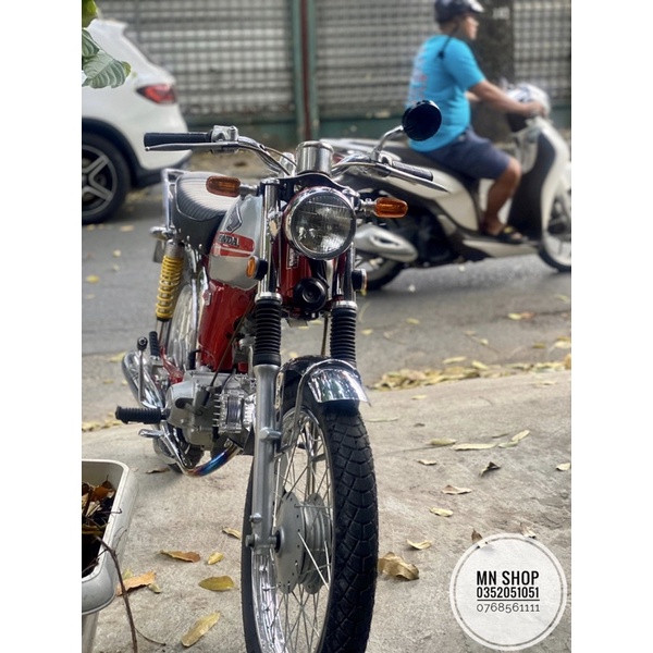 ♥ kính/ gương chiếu hậu kitaco ngắn cho xe máy