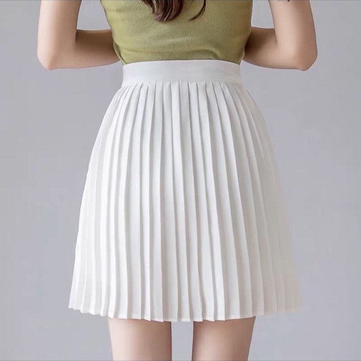Chân Váy Xếp Ly Dáng Ngắn Công Sở Vải Tuyết Mưa Siêu Cute Thời Trang | BigBuy360 - bigbuy360.vn