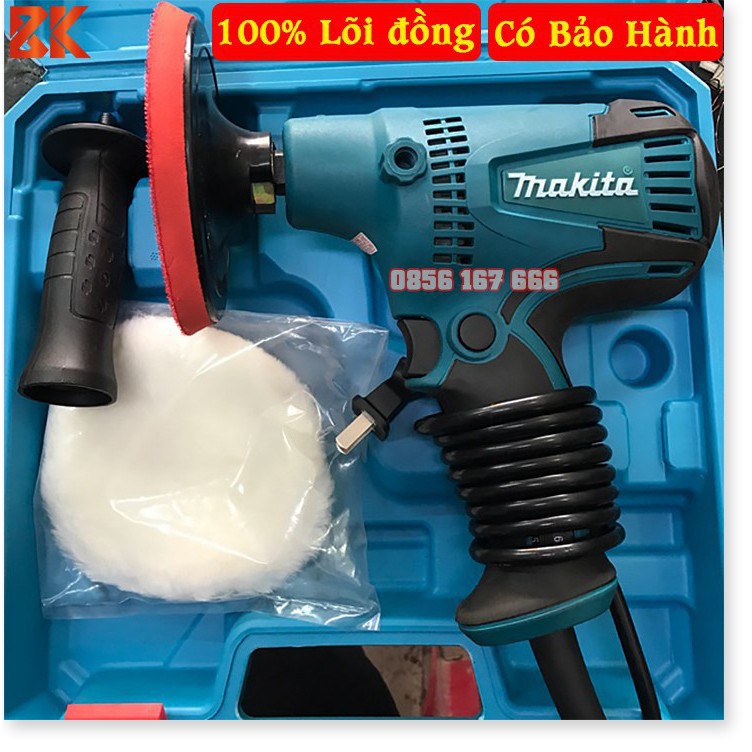 Máy đánh bóng ô tô MAKITA GV6010 - Máy đánh bóng ô tô, xe máy Mini - Hàng mới