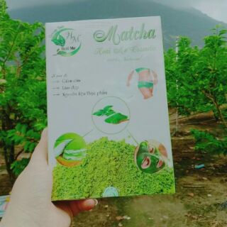 Matcha trà xanh ( tặng cọ đắp mặt nạ)