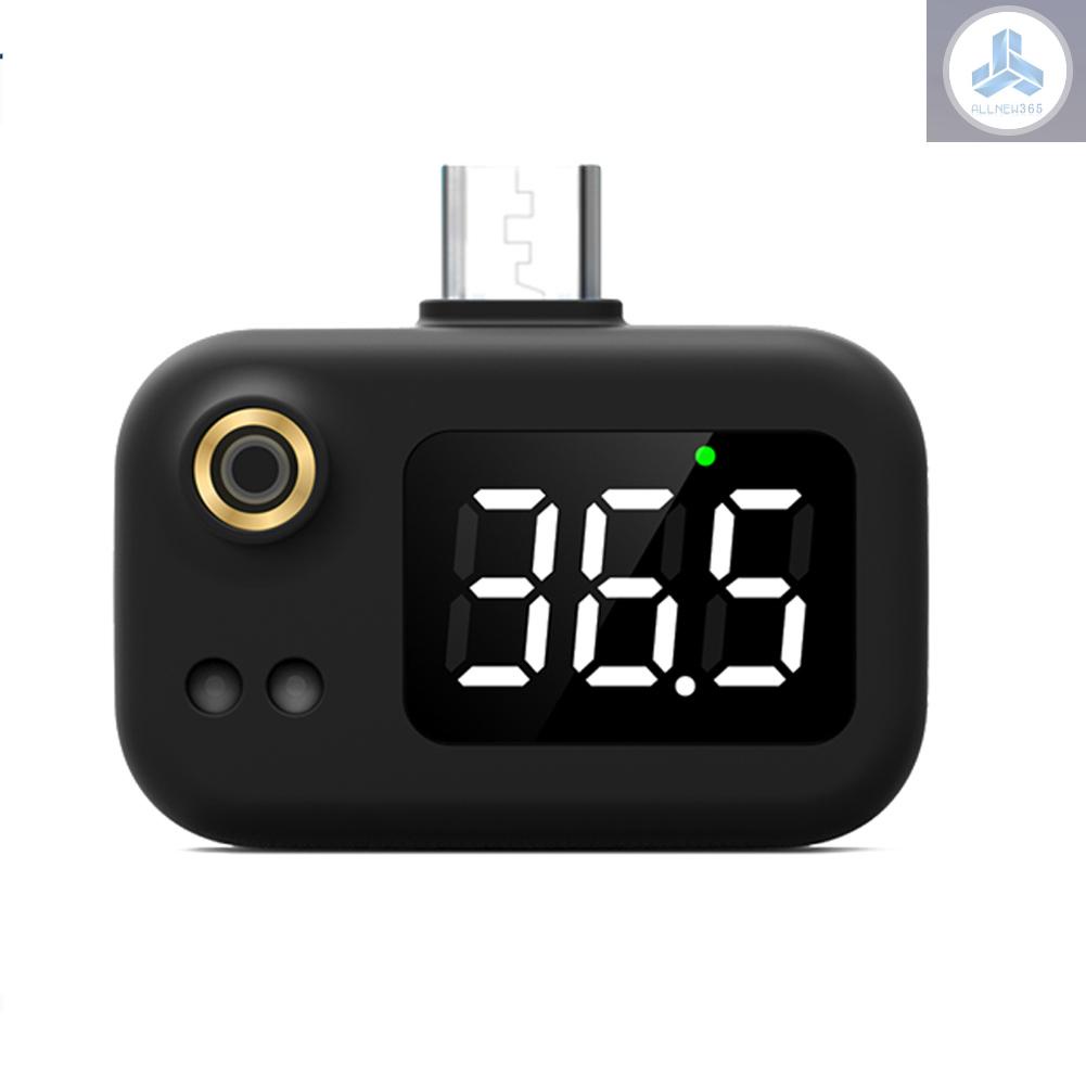 Nhiệt Kế Hồng Ngoại Mini Thông Minh Kết Nối Usb Với Đầu Nối Type-C Cho Điện Thoại