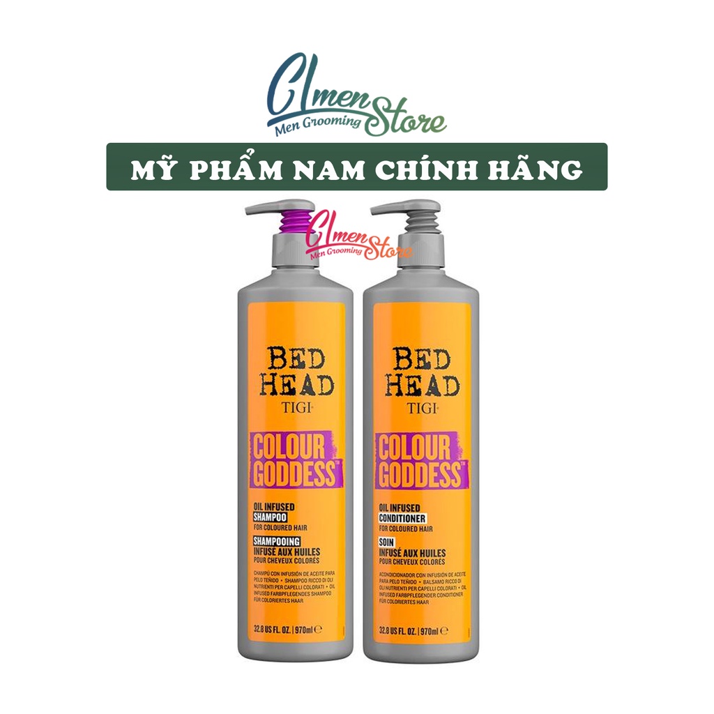 Gội Xả Tigi Bed Head Cam Colour Godness – Giữ màu cho tóc nhuộm