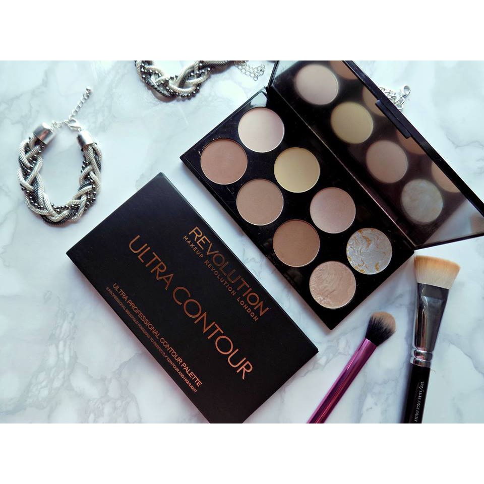 Kết quả hình ảnh cho Makeup Revolution Ultra Contour Palette