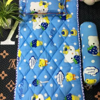 Set nệm gối cho bé đi học