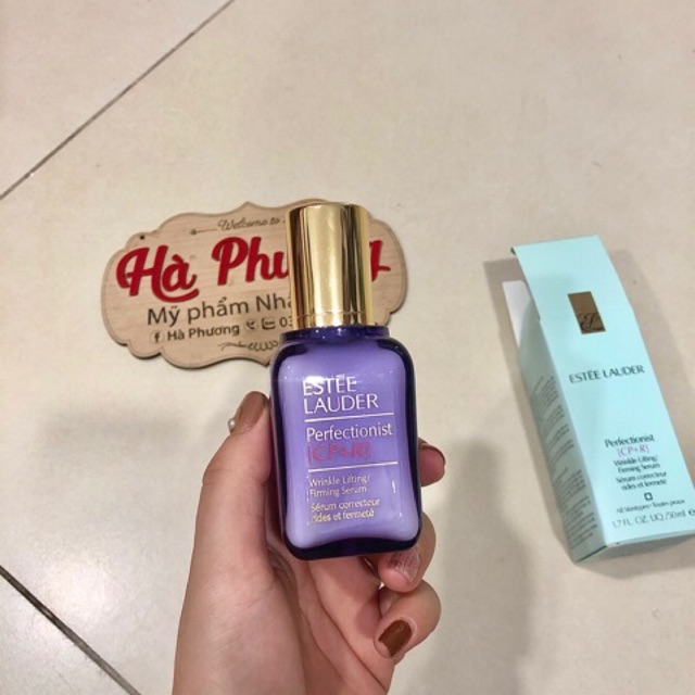 SERUM XOÁ NẾP NHĂN ĐÀN HỒI DA ESTÉE LAUDER PERFECTIONIST CP+R 50ML