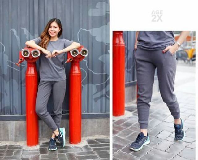 Combo 2 quần jogger bo gân AGE2X. | BigBuy360 - bigbuy360.vn
