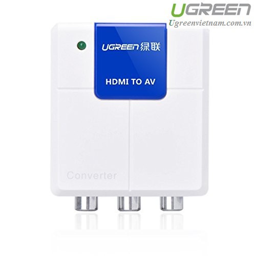 Bộ chuyển đổi HDMI to AV chính hãng Ugreen 40223 hỗ trợ full HD cao cấp